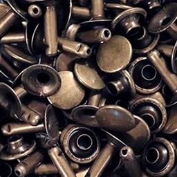 Nimida™ Single Cap Rivets | Brass | Medium Size-7 mm | Antique | for DIY Leather Craft | Pack of 100 Pairs-image-72