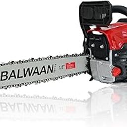Balwaan Krishi Ultimate Chainsaw BS-680 18-inch Guide bar | 68cc 2-stroke Petrol Engine | Suitable for Tree Felling, Limbing, Pruning, and Cutting Large Pieces of Rough Wood, Such as Trees and Logs-picture-10