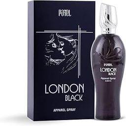 PATEL London Black Long Lasting Fresh And Powerful Fragrance Perfume For Mens & Womens | Luxury Scent 60 ml-image-91