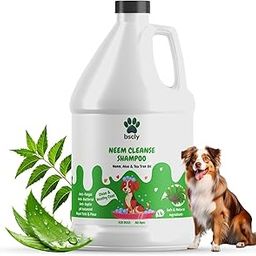 Bscly Neem Herbal Pet Shampoo 1000Ml - Puppy Safe Shampoo - Ticks & Fleas Prevention, Enriched with Aloe & Coconut Oil, Ph Balanced Dog Shampoo - Shampoo for Pets-picture-13