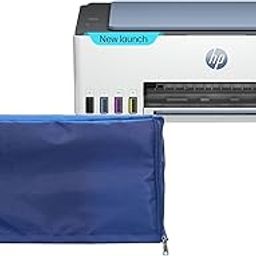 Protectio Chain Printer Cover for HP Smart Tank All-in-One 585 - Blue / Dust Proof / Washable-17