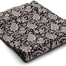 Kalamkari Print Cotton Fabric for Women's Clothes Like Kurti, Blouse, Dress, Patiala, Palazzo and Chudidar-image-10