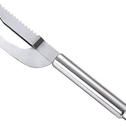 3-in-1 Stainless Steel Fish Maw Knife with Sawtooth Scaler, Fish Scale Remover & Cleaning Brush Scraper, Efficient Kitchen Tool for Easy Fish Cleaning-image-31