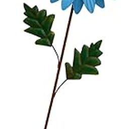 ARTISOUL® Garden Sunflower Wind Spinner Flower Sculpture for Backyard Patio Decoration Blue | Yard, Garden & Outdoor Living | Garden Decor | Windmills & Wind Spinners-image-50