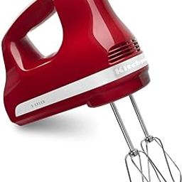 KitchenAid KHM512ER 5-Speed Ultra Power Hand Mixer, Empire Red-picture-21