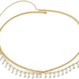 Stylish Waist Belt Belly Chain for Women and Girls Sexy Hip Dresses Western Kamarbandh Saree Kamar Band Bandh Kamarband Crystal Studded Adjustable Body Chains Multilayered Bikini Jewelry Kamarchain Beach Wear-48