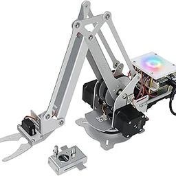 Freenove Robot Arm Kit for Raspberry Pi 5 4 B 3 B+ B A+, Stepper Motor, Metal Structure, Clamping Mode, Drawing Mode, Record and Replay, App Control (Raspberry Pi Not Included)-picture-23