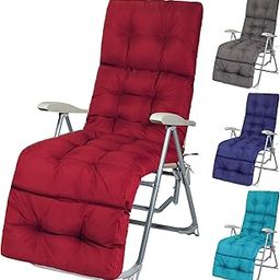 Matalde Chaise Lounge Cushions Outdoor, Waterproof and Fade-Resistant Lounge Chair Cushion with Straps,Wine Red,71x20inches,4" Thick,Pool Lounge Chair Cushions for Outdoor Indoor Home Office-image-50