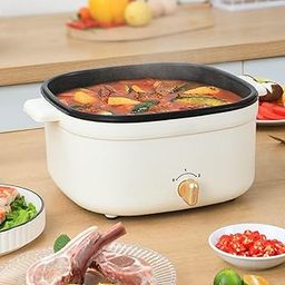 CALANDIS™ Electric Hot Pot 4.5L Portable Electric Pot for Cooking Soup 1-3 Persons Egg-image-5