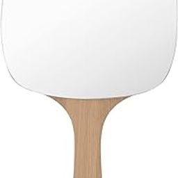 Victor Mirrors Wooden Handheld Beauty Makeup Mirror Set of 1 - Rectangle Hand Mirror, Salon Mirror, Dressing Table Mirror, Shaving Mirror, Travel Mirror (11.5 inch)-10