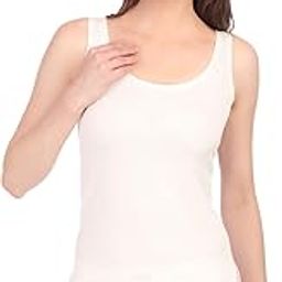 Women Winter Thermal Upper.Its a Sleeveless Body Warmer in Off-White Color.It is A 1-pc Pack!!-image-89