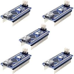 AUTO BOTIX Nano V3.0 Module ATmega328P 5V 16MHz CH340G Chip Microcontroller Development Board USB Cable compatible with Arduino Nano and IDE (PACK OF 5)-4