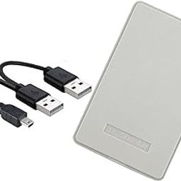 CALANDIS™ Portable External Hard Drive Protective Cover for USB 2.0 2TB for Laptop for Mac White | Drives, Storage & Blank Media | Hard Drives (HDD, SSD & NAS) | External Hard Disk Drives-1
