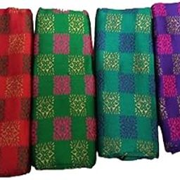 Silk Cotton Ikkat Fabric (Unstich Material)_DES_LAC_L034 Multicolour-image-71