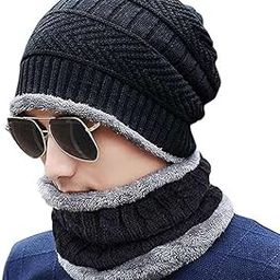 Muffler & Scarf For Mens & Women – Winter Cap For Men – Men’s Woolen Cap With Neck Muffler – Winter Muffler For Women – Soft Woolen Muffler & Cap For Men & Women-image-14