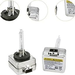 UJEAVETTE 2 Pieces D1S Xenon Hid Car Headlight Bulbs 35W 12V DC Replacement Car Lights 6000K-image-2