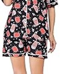 Women's Cotton Blend All Over Print Pyjama Set Pack of 1-image-72
