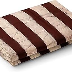 branded pure cotton batik print 2 meter Maroon stripe Men lungi-image-43