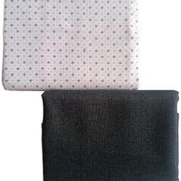Combo Pack of Unstitched Cotton Blend Floral Print White Background Shirt & Cotton Blend Dark Blue Woven Self Design Pant/Trousers Fabric for Men -Shirt - 2.25M, Pant -1.20 M-picture-7