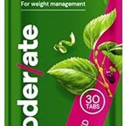 Moderate Calorie Crusher - Plant Based Calorie Blocker with Mulberry Leaf & Apple Peel| Supports Weight Management| Helps Reduce Post-Meal Carb & Sugar Impact| 30 tablets (Pack of 1)-132