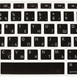 CALANDIS™ 4 Colors Russian-English Silicone Keyboard Skin Cover Sticker for Computers | Keyboard Protectors | Laptop & Desktop Accessories-image-55