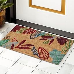 HOKIPO Large 45X75Cm Printed Coir Doormats For Entrance Main Door Mat, Multicolor (In-479, Rectangular)-image-11