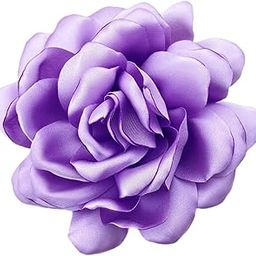 Fashion My Day Fabric Flower Brooch Elegant Large Flower Hair Clip for Party Dress Ceremony | Pins & Brooches | Fashion Jewelry-image-14