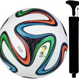 S.Stock 4 Color Football 2014 With Beautiful Shape & Graphics With Free Pump, Multi-image-96