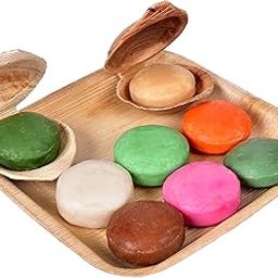 looms & weaves - Gift Pack of Natural & Ayurvedic Handmade Soaps for all skin types (Set of 8 Pcs)-32