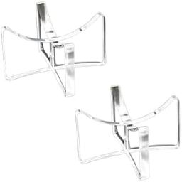 CRUTO Acrylic Transparent Ball Display & Storage Rack – Crystal Clear Stand Holder for Golf, Soccer, Football, Tennis, and Cricket Balls (pack of 4)-image-42