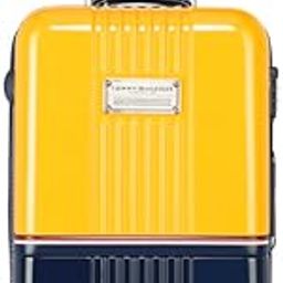 Twins Pro Cabin Hard Luggage - Yellow&Navy |Check-in Trolley Bag with TSA Lock | 360° Spinner Double Wheels | Telescopic Handle | Polycarbonate Hardshell Suitcase | 57cm | 46L Capacity-picture-51