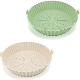 Silicone Air Fryer Liner, Round Baking Tray, Reusable Cooking Oven Accessories Ideal for Home-image-16