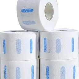 ZAUKY Neck Strips Barber,5Rolls Barber Neck Paper Strips Band Disposable Haircutting Stretchy Barber Neck Tissue Wrap for Salon Haircut Spa Massage Disposable Neck Paper Hairdressing Accessory Tool-image-15