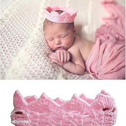 Babymoon Crown Headbands Toddler Princess Hair Band Hair Accessories New Born Baby Photography Props Shoot Costume (Baby Pink)-picture-6
