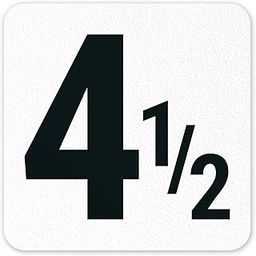 6" x 6" Vinyl Pool Depth Marker Non Slip Adhesive Marker Pen - Made in USA Sigo Signs-picture-13