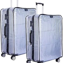 Transparent Protective Zipper PVC Dust Proof Cover for Luggage/Suitcase Trolley Bags-image-6