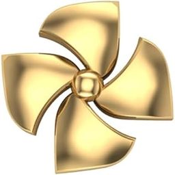 18K/14K Yellow/Rose/White Gold Nose Pin(Screw) for Women-48