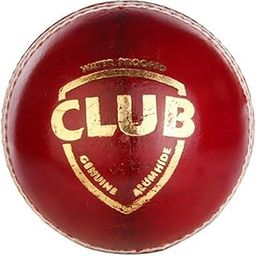 AAT Club Cricket Leather Ball - Pack of 1 (Red)-image-21