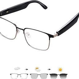 OICIIDO Bluetooth Audio Smart Glasses for Women Men with Remote Shooting,Color-Changing Anti-Blue Light Polarized Lenses,Open-Ear Sound Speakers,Magnetic Charging,Voice Assistant-picture-4