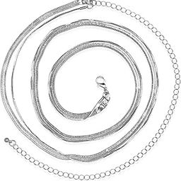 Fancy 2 Layer Body Chain Summer Beach Belly Chain Kamarbandh Waist Chain Belt Jewellery for Women Girls-image-25