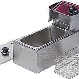 Andrew James Stainless Steel 4 Liters Deep Fat Fryer - Power 2 Kw, 1 Year Warranty-picture-17