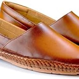 Handmade Leather Slip-On Premium Loafer Shoes for Men | Casual-Smart | Ethnic Party | Formal Jutti-image-53