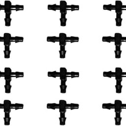 Elitech Drip 4mm Tee Connector for Drip Irrigation Feeder Line (25 units)-image-34