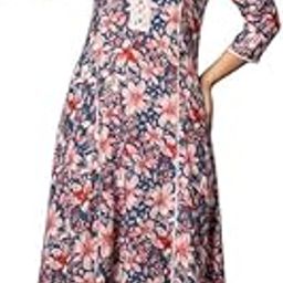 New Rayon Floral Printed A-Line Kurta for Women | Women Casual Kurta-49