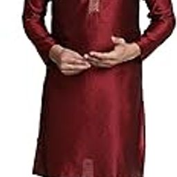 Men's Silk Blend Kurta Churidar Pyjama Set-picture-24