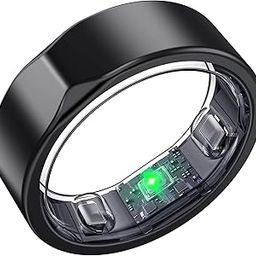 SEEKZERO Smart Ring-Size First Before You Buy, No APP Subscription,7-10 Days of Use,Sleep|Activity|Stress|Heart Rate|SPO₂ Tracker, Compatible with iOS and Android (Midnight Black, 9)-4