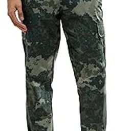 Men's Straight Fit Camouflage Stretchable Cargo Pants with Quick Dry, UPF50+ for Gym, Sports and Regular Use-picture-16