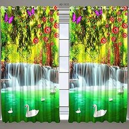 Collection by Sukriti Creations Premium Digital Printed Curtain for Door Curtain Home and Office, Driwing Room, Bedroom, Office, Hotel, PG | Living Room and Kitchen Hall (Size-7 Feet)(Set of 1)-image-79
