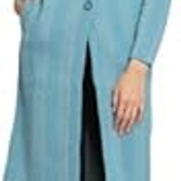 Self Design Woollen Longline Cardigan for Ladies-17