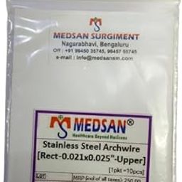 Medsan SS Archwire - Rect - 0.021x0.025" - Upper-14